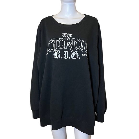 Brooklyn Mint The Notorious BIG Sweatshirt Black - Picture 1 of 6